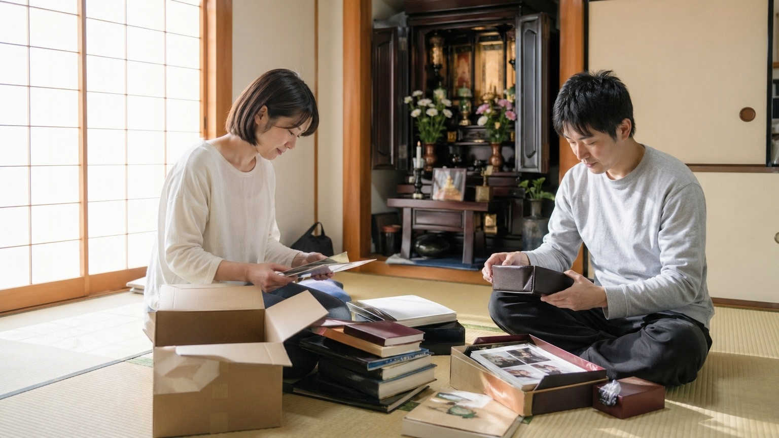 遺品整理を始めるベストなタイミングは「四十九日法要後」が目安